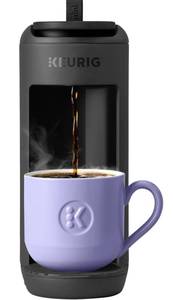 lot 8152 image: Keurig K-Mini Mate Single Serve K-Cup Pod Coffee Maker, Brews Up to 12 oz Cup, Compact Portable Coffee Machine for Small Spaces, Great for Dorms & Offices, Black