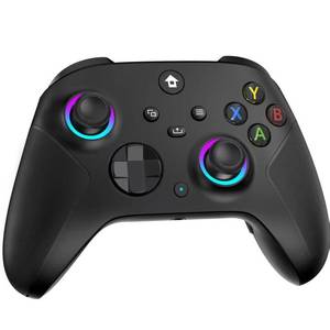 lot 8261 image: SZDILONG 2.4GHz Wireless Controller for Xbox Controller, Xbox One Series XS Consoles, PC Windows, Steam, with 7 Colors RGB Light1000mAh BatteryProgrammableTurbo, Dual Vibration3.5mm Audio Jack