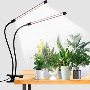 lot 8282 image: GooingTop LED Grow Light,6000K Full Spectrum Clip Plant Growing Lamp with White Red LEDs for Indoor Plants,5-Level Dimmable,Auto On Off Timing 4 8 12Hrs