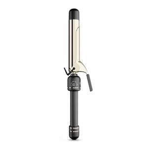 lot 8311 image: HOT Tools 24K Gold Professional 1 14 Extended Barrel Curling Iron with Clamp for Tousled Curls - 24K Gold Technology for Long-Lasting Results & Longer Barrel for Easy Styling