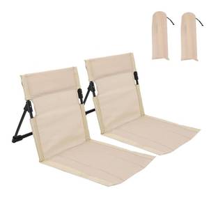 lot 8335 image: Gugxiom 2 Pcs Foldable Pool Chairs, Portable Outdoor Chair for Poolside, Beach Chairs for Beach Poolside Camping Picnic Lawn Accessories (White)
