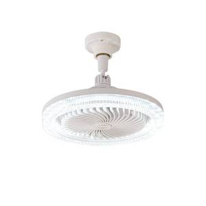 lot 8362 image: Souxgjey Ceiling Fan with Lights,10 Socket Fan Light with Remote,E26E27 Screw-in Design,3 Speeds,3 Color Temperatures,Dimmable LED for Bedroom,Bathroom,Kitchen,Garage,Kids Room,Crystal