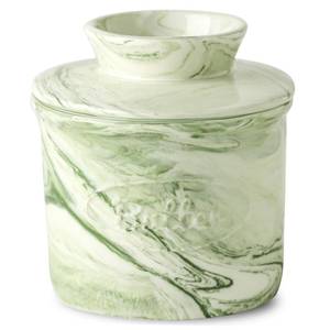 lot 8417 image: Howise Ceramic Butter Crock, 6 OZ Butter Keeper for Counter, French Butter Dish Big Capacity green