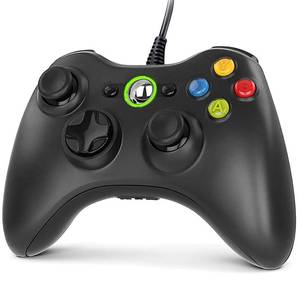 lot 8468 image: Gezimetie Wired Controller for 360, PC Game Controller for 360 with Dual-Vibration Turbo Compatible with 360360 Slim and PC Windows 7,8,10,11