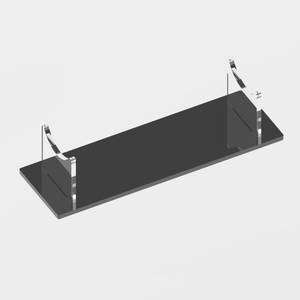lot 8476 image: UoYeet Acrylic Saber Stand Multi-Function Display Stand for Swords, Daggers, Wands &amp Collectibles, Transparent Desktop Holder for Displaying Light Sword &amp Other Long Items, Black Base, 1Pack