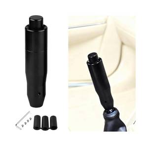 lot 8481 image: Zpana Car Automatic Gear Shift Lever, 5.7 Aluminum Alloy Vehicle Shifting Knob with M8 M10 M12 Adapter, AUT Shifter Handle Long Stick Gear Head, Fit Most Automatic Transmission Cars (Black)