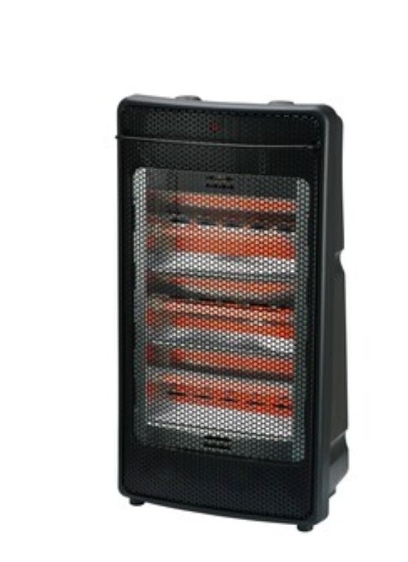 lot 8556 image: Utilitech 1500 -Watt Infrared quartz Tower Indoor Electric Space Heater