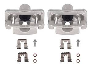 lot 5183 image: PAROD Rear Disc Brake Caliper Fit for Hyundai Santa Fe 2010-2012, Kia Sorento 2011-2013, with Bracket, Reaplce for 19B6271 19B6270, Passenger and Driver Side