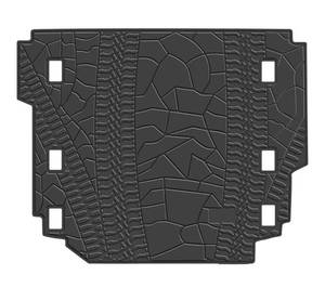 lot 5228 image: Cargo Liners Custom Fit for Jeep Wrangler Sahara Rubicon JL 2018-2025 2026 All Weather Rubber Trunk Mats Unlimited 4x4 Door Without Subwoofer Heavy Duty - Not Fit 4XE