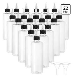 lot 5249 image: 22Pack 8oz Plastic Squeezing Bottles