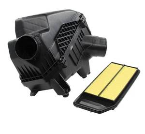 lot 5254 image: Engine Air Cleaner Filter Box Housing with Filter for Honda Accord 2003-2007 2.4L