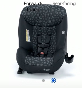lot 5275 image: Cosco Kids Scenera Extend Infant &amp Toddler Convertible Car Seat, Moonlit Night, Gray