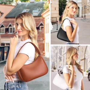 lot 5309 image: Womens Shoulder Bags, Small Hobo Tote Elegant Clutch Purse with Zipper Closure(Beige)