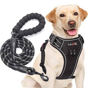 lot 5332 image: No Pull Dog Harness Adjustable Reflective Oxford Easy Control Medium Large Dog Harness