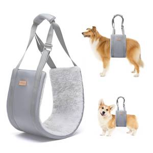 lot 5422 image: Big Dog Lift Harness, Adjustable Dog Sling for Back Legs, Hip Support Harness to Help Lift Dogs Rear for Helps Senior, Injured, Disabled and After ACL Surgery Dogs - X-Large, Grey