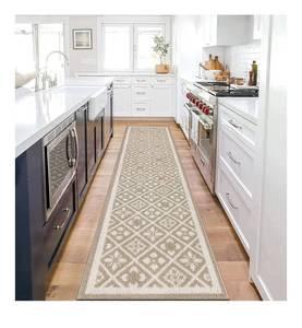 lot 5524 image: Ileading Runner Rugs for Hallways 2x10ft Heavy-Duty Durable Entryway Floor Mat with Non Slip Rubber Backing