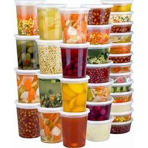 lot 5327 image: Food Storage Containers with Lids 60 Piece Set