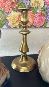 lot 40337 image: Brass Candlestick Holder
