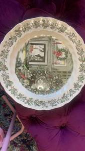 lot 40107 image: Johnson Brothers Merry Christmas Large Serving Platter