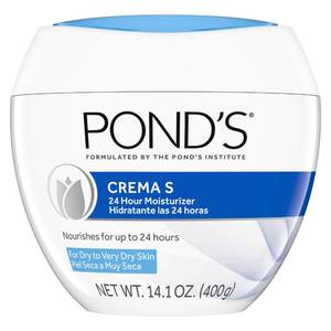 lot 3074 image: Ponds Nourishing Moisturizing Cream, Crema S, Fragrance Free, Ivory, 14.1 Oz&nbsp