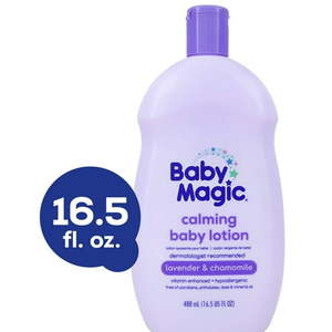 lot 3221 image: Baby Magic Lavender and Chamomile Calming Baby Lotion  Hypoallergenic  16.5 oz.&nbsp