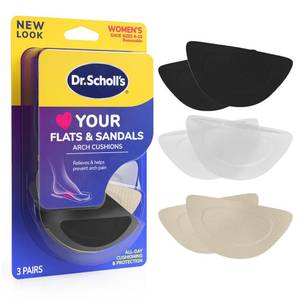 lot 3245 image: Dr. Scholls Love Your FLATS &amp SANDALS Arch Cushions Women Size 6-10, 3 Pair&nbsp
