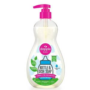 lot 3279 image: Dapple Bottle &amp Dish Soap - Fragrance Free - 16.9 fl oz Hypoallergenic, Dye-Free, Paraben-Free, Sulfate-Free&nbsp