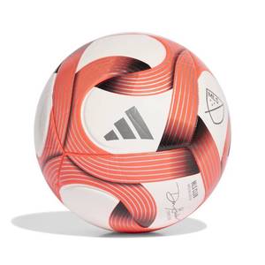 lot 1747 image: Adidas MLS Club Soccer Ball Size 5 - WhiteRed - Retail $24