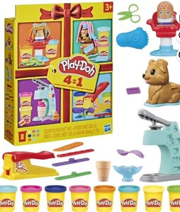lot 1601 image: Play Doh 4 in 1 Playset - Retail $35