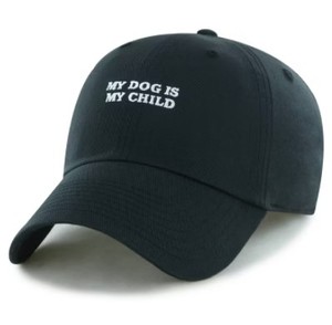 lot 1623 image: My Dog Is My Child Black Hat  - Retail $20