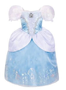 lot 1740 image: Disney Princess Cinderella Dress Size 5-6 - Retail $50