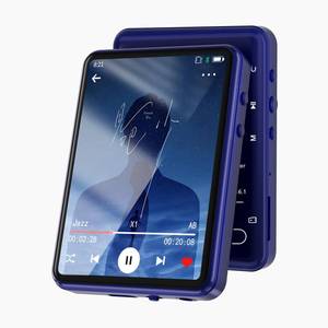 lot 2248 image: Tengsen MP3 Player with Bluetooth 5.3 �� Portable Music Player with Speaker,FM Radio,E-Book, ShuffleRepeat Play Touch Screen MP3 Player for Meetings, Lectures, Fitness SD Card Slot, 30GB Blue