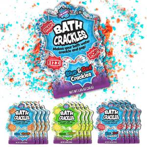 lot 4382 image: Tub Works� Bath Crackles Bath Toy, Variety 12 Pack  Nontoxic & Fragrance-Free  Makes Bath Water Crackle & Pop for a Unique Kids Bath  Swirl Water for Fizzy Fun  Sensory Kids & Toddler Bath Toys