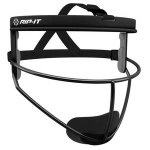 lot 4406 image: WomensGirls Defense Softball Fielders Face Mask  Youth  Black