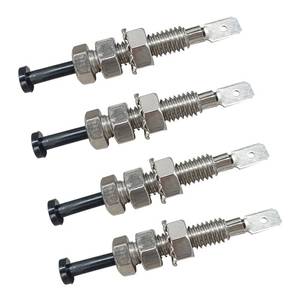 lot 4409 image: 4PCS Car Door Pin Switches, Momentary ON Off 12VDC 20A Auto Trunk Engine Alarm Security, Door Jamb Switch, Adjustable Valve Switch, Car Bonnet Alarm Light Hood Screw