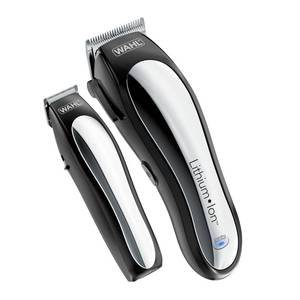 lot 5872 image: Wahl USA Clipper Rechargeable Lithium Ion Cordless Haircutting Clipper & Battery Trimming Combo Kit �� Electric Clipper for Grooming Heads, Beards, & All Body Grooming �� Model 79600-2101P