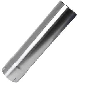 lot 5903 image: 4 Exhaust Pipe, Flared End T304 Stainless Steel Straight Tubing, Polished Universal Connector Adapter 4 Inch ID to OD 4 ss Ailpipe 17.3 Length,Car Motorbike Truck Exhaust System,Slip Fit Connector