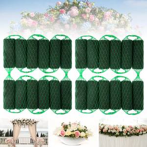 lot 5920 image: Elcoho 24 Pcs Floral Foam Garland, 15.8 ft Flower Sponge Blocks Kit, Absorbent Flower Holder for Fresh & Dried Flowers Arrangement Floral Foam Bricks for Wedding Garden Home Decor