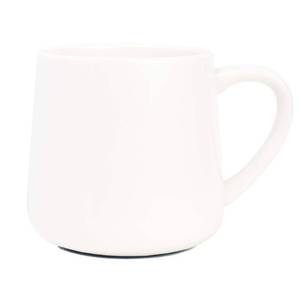 lot 6124 image: Bosmarlin Large Glossy Ceramic Coffee Mug, White Tea Cup for Office and Home, 18 oz, Suitable for Dishwasher and Microwave, 1 Pack (White)