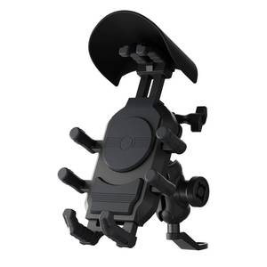 lot 6144 image: Motorcycle Rearview Mirror Phone Holder, 8-Claw Heavy Duty Thick Phone Mount Compatible with iPhone 151413 Pro Max, Samsung Galaxy S23S22 Ultra, Gopro Camera
