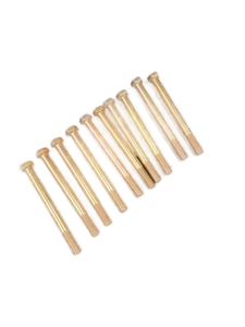lot 6156 image: Midwest Fastener Corporation Brass Threaded Rods Set of 10