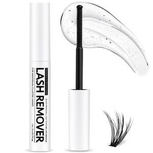 lot 6161 image: Miuffue Eyelash Glue Remover 5ML Cluster Lash Remover for Individual False Lashes, Bond and Wispys, Gentle Non-irritating Mascara Wand