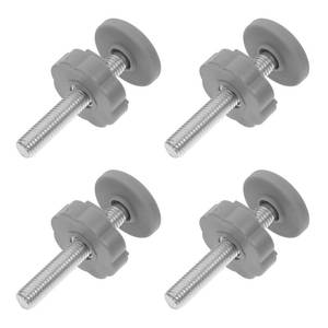 lot 6168 image: JOINPAYA 4pcs Gate Replacement Bolts 2.95X1.38X1.38in Threaded Spindle Rods Pet and Gates Durable Spindle Rods for Indoor Safety Compatible with Parts and Accessories