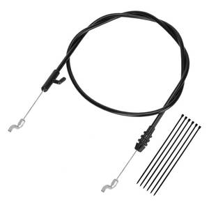 lot 6176 image: XIKOBY 946-04661A Control Cable Compatible with Troy Bilt TB110 TB230 Craftsman MTD Yard Machine 21 Inch Self Propelled Gas Push Lawn Mower, 746-04661A Throttle Cable Lawnmower Replacement Parts