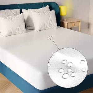 lot 6199 image: Niagara Waterproof Mattress Protector King 78x80 Cover Deep Pocket Breathable Noiseless 8-20Inches Bed Smooth Jersey Mattress Pad Cover Fully Ultra Thin Microfiber
