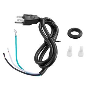 lot 10342 image: Zomagas Range Hood Power Cord Kit ZMS-3976-PC, Hardwire to Plug in Conversion Kit Replacement, Compatible with Zomagas Under Cabinet Range Hood ZMS-3976
