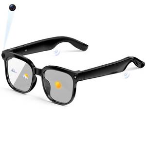 lot 10347 image: AI Smart Glasses with Camera and Audio, 8MP HD Camera Glasses for Men Women with Voice Assistant, 1080P Recording Sunglasses with Real-Time Translation, Open-Ear Audio for Vlogging, Travel, Business
