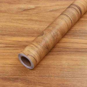 lot 10380 image: COSNIGHT 15.7 �393.7 Wood Grain Wallpaper Peel and Stick Vinyl Film Self Adhesive Decor Wall Paper for Cabinet Drawer Shelf Liner Easy to Clean