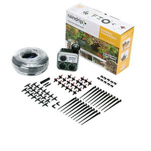 lot 11721 image: Rain Drip Auto Container& Hanging Basket Kit With Timer