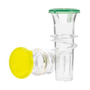 lot 12037 image: YZC Lemon Squeezer �� 2-Pack Lemon-Juicer �� BPA-Free Plastic Lime Juicer�� Compact Juice Extractor Citrus Press with Lid �� Squeeze Lime for Cocktails, Drinks